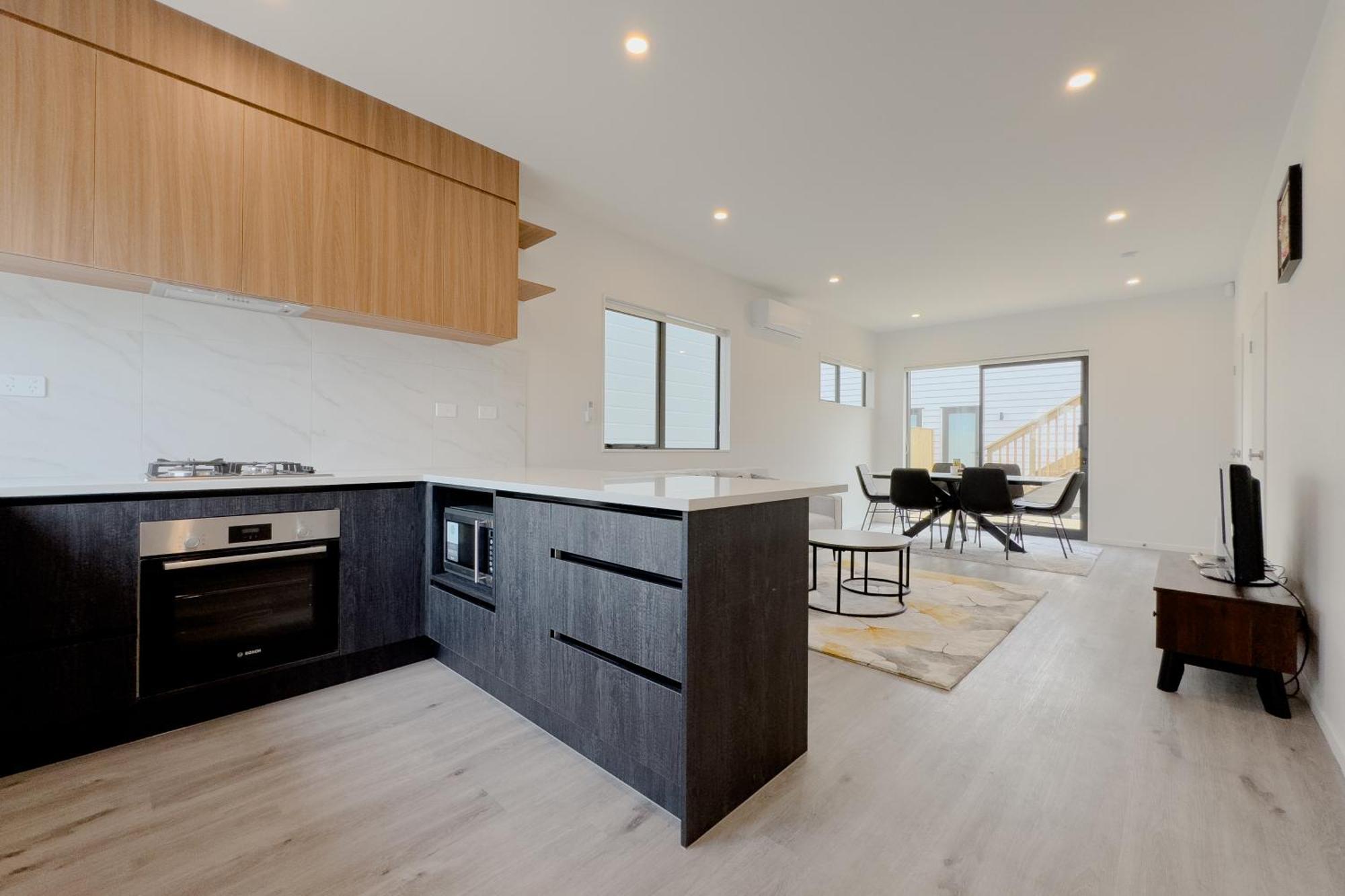 Modern 3-Bds Townhouse In South Auckland Villa Bagian luar foto